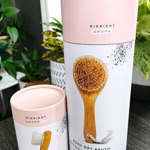 Midnight Paloma Dry Body Brush and Dry Facial Brush
